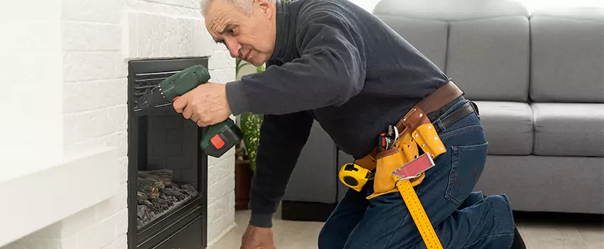 New Indoor Fireplace Installation in Vineland, New Jersey