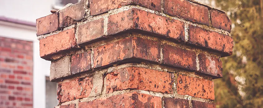 Cracked Chimney Bricks Repair Cost in Vineland, New Jersey