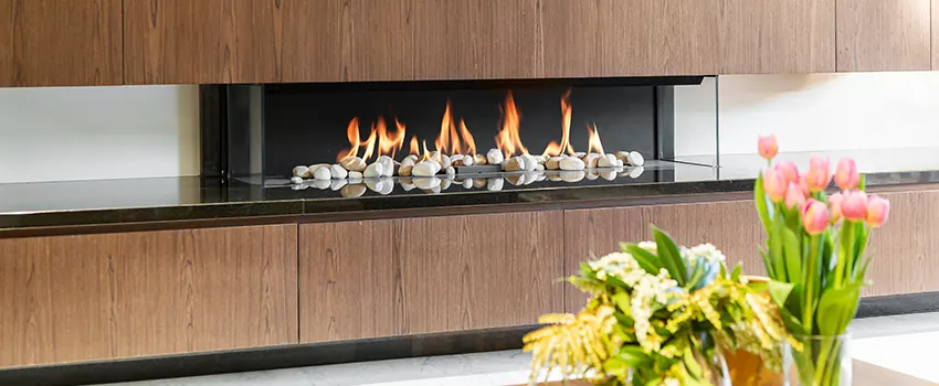 Double-height Fireplace Design Refurbishment in Vineland, New Jersey